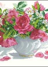 Alisa 2-25 Blooming Garden - Roses and Daisies PCS