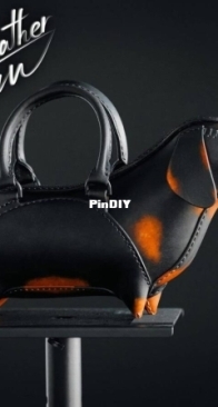 Leather Hub Pattern - The Sausage Dog Purse