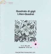 Elisa Tortonesi ETS-124 - Siess-LilienQuadrat/Quadrato di gigli