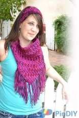 LauraMaes Crochet- LauraMae Fanelli - Venice Cowl and Earwarmer