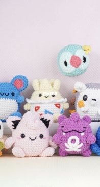 Elegant Purely - Sarah Smith - The Quirkie Squad: Barn Owl, Eggloo, Gloopie, Moriall Mouse, Prickachu, Puffy Pinko, Smoglet and Swirlie