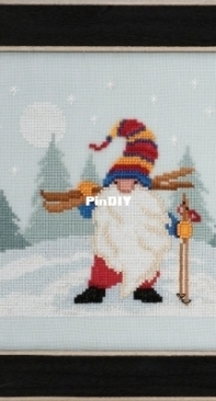 Mill Hill MH172011 Skiing Gnome