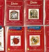 Anchor Momentos PM10 Sewing, PM22 Bumble Bee, PM23 Ladybird, PM28 Santa, PM30 Snowman, PM37 Arched Window, PM38 Patio Window, PM39 Stained Glass Window