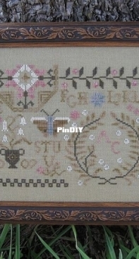 Blackbird Designs Quaker Garden - Loose Feathers #19 - XSD