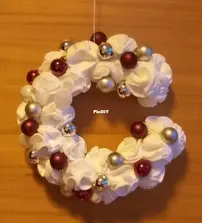 Christmas wreath for the door
