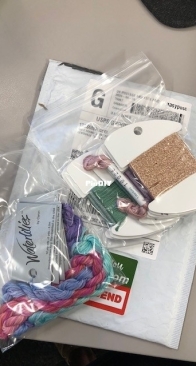 Threads and Kreinik for a new project