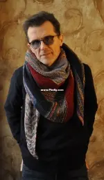 Shawl "Siberia" by Olga Baklanova-Free