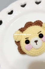 Tu Zhi Xiaojie - Lion Brooch - Chinese