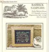 Barrick Samplers - How Does Your Garden Grow