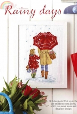 Rainy Days by Maria Diaz from Cross Stitcher UK 289