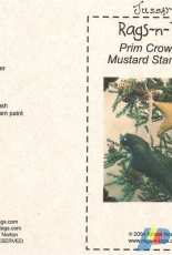 Jussara Rags-n-Tags- Prim Crow and Mustard Star Ornies by Kristal Norton-2004