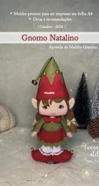 Lunna Atelie - Ana Clara Saramelo - Christmas Elf - Gnomo Natalino - Portuguese - Free