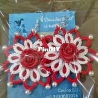 tatting earrings