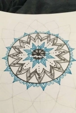 Making my first Mandala
