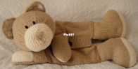 Knitting by post _ all bear one pyjama case _ English