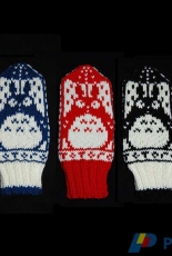 Norwegian Totoro Mittens by brella -Eng.,French-Free