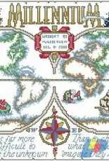 StitchWorld X-Stitch 03-225 Millennium Sampler - MAP PCS
