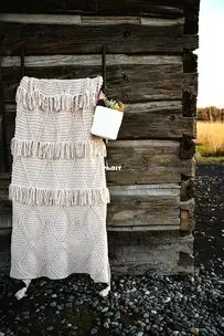 Cottagecore Throw by Kalurah Hudson