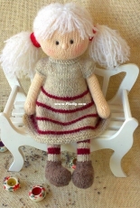 Knit a Miracle by Nelly - Nelly Shkuro - Maggie, the Magic Doll -Russian