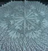 Knitted doily - 140cm