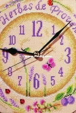 Vervaco 46.433 - PN-0012709 Lavender Clock PCS