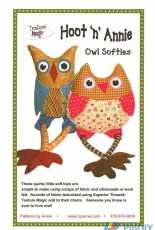 Patterns by Annie - Texture Magic - Hoot n Annie Owl Softies