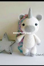 Sweet Oddity Art - Carolyne Brodie - Katie the Unicorn crochet pattern