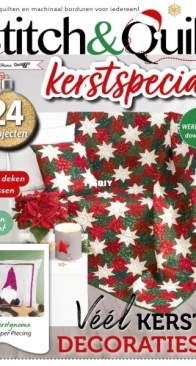 Stitch en Quilt – Kerstspecial - Issue 94 -  2025 - Dutch