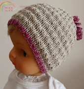 Stream Baby Hat by Julia Noskova/LOasi della Maglia-Free