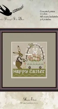 Stitches Thru The Years - Happy Easter by Lana Lenskaya xsd