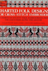 Charted Folk Designs for Cross-Stitch Embroidery by Maria Foris, Maria Szirmai Foris Kocsis