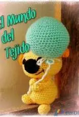 Perro con globo