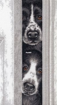 Dimensions 70-35400 Peeking Pups