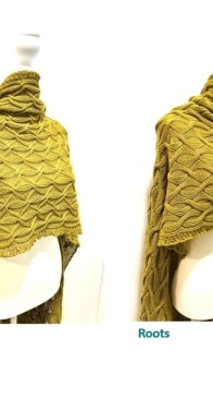 Twigs and Roots Wrap by Marci Marra