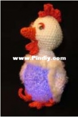 Dollebol - Dolly van der Laan - Chicken on led egg - Dutch - Free