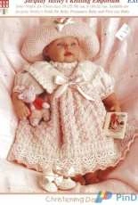 Jacquay Yaxley Knitting Emporium- EX0090-Christening Day for Heidi Ott Baby Doll