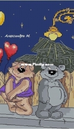 Bears in Love by Alexandra M. / Mineeva