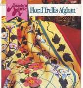 Annies Attic 87A52 Floral Trellis Afghan by Michele Maks