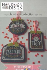 Hands on Design hd-94 - Chalkboard Ornaments Christmas Collection part 1
