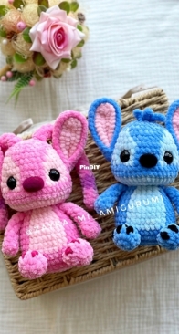 Zayka Mi Amigurumi - Miranda Aivazyan - Stitch and Angel