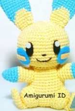 Amigurumi ID - Ikrom Dian  - Amigurumi Minun Free Pattern - Free