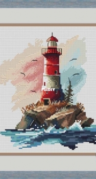 Summer Lighthouse by Eugenia Vinogradova