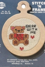 Needle Magic Inc. NMI Stitch N Frame 42 - Bear With Me