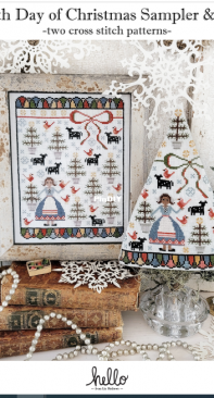 Hello From Liz Mathews - Eighth Day of Christmas Sampler & Tree