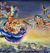 HAED HAEJW1237 Butterfly Princess by Josephine Wall