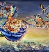 HAED HAEJW1237 Butterfly Princess by Josephine Wall