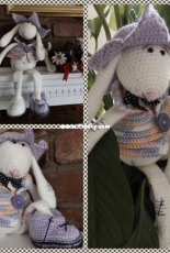 Created by MaGi - Marianne Burgess- Jiggle Teo the Bunny