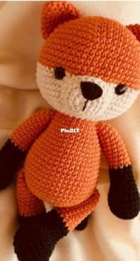 Rochi Tejidos Artesanales - Roxana - Mauro the little fox and his baby - Mauro el zorrito y su bebe - spanish