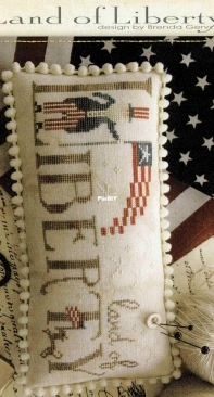 With Thy Needle & Thread WTNT CS183 Land of Liberty