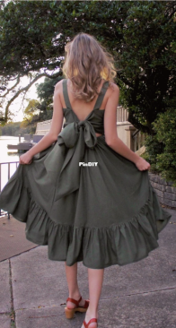PaperStxrs - Ally - Bow Back Dress - Sizes XS-XL